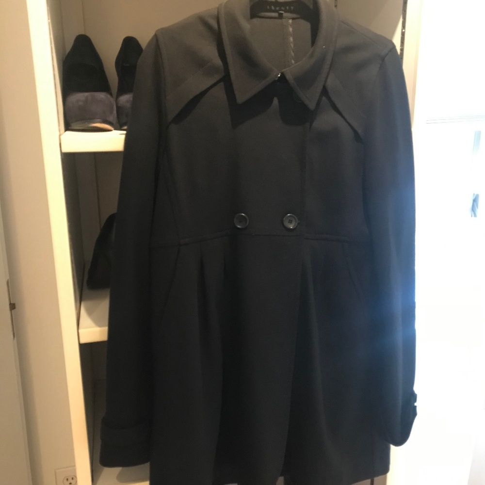 Theory jacket, black blazer M